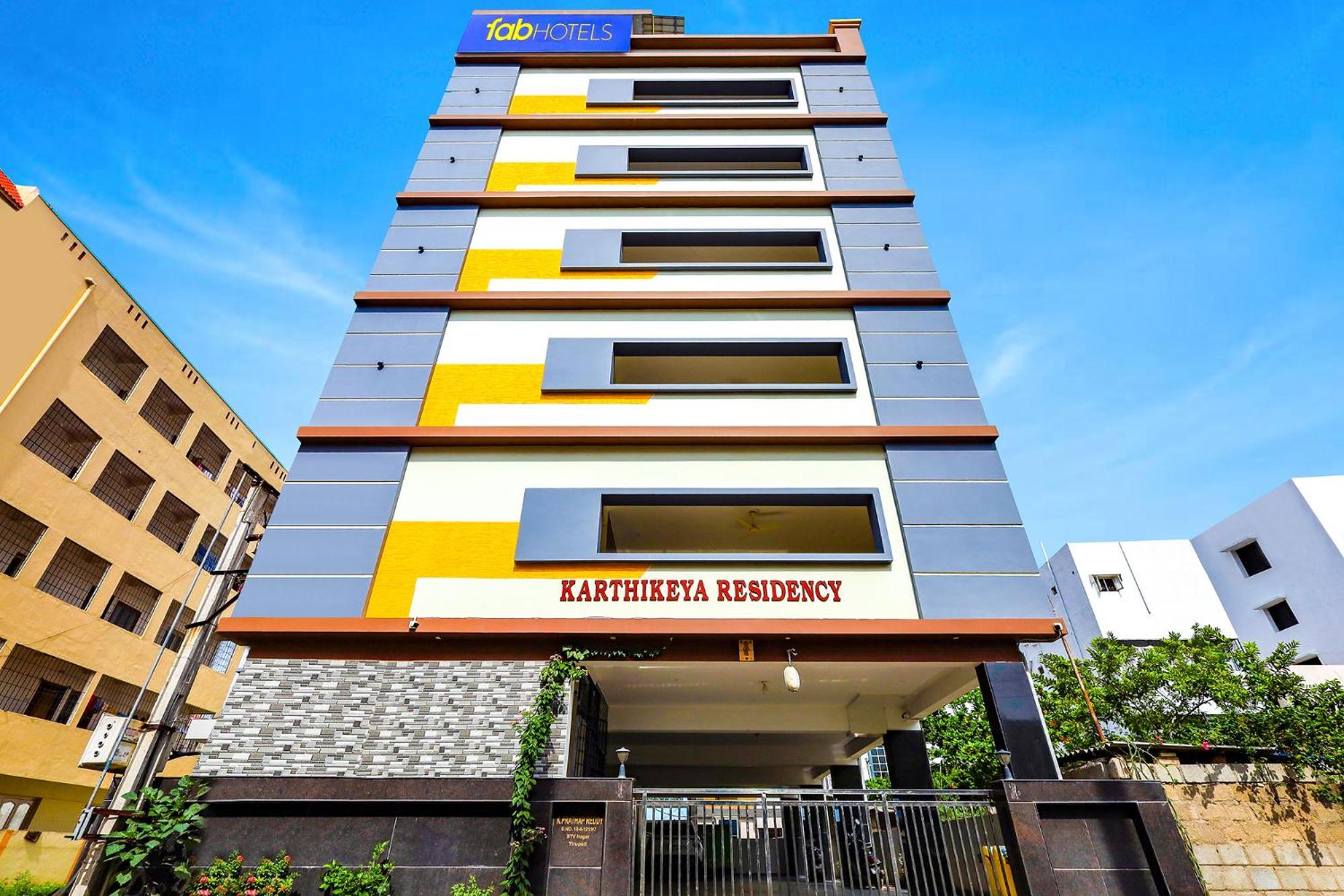 Fabhotel Karthikeya Residency - Tirupati Bus Stand - 900M Екстер'єр фото